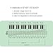 Mugig Melodica, 37 Keys, Wide Range from F to F3, with Carrying Bag, Lightweight and Environmentally-friendly, Suitable for Beginner or Kids