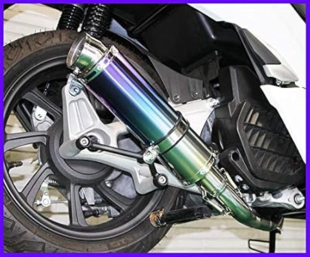 Amazon Realspeed リアルスピード Fourze Ss フォーゼ Pcx125 Jf81 Pcx150 Kf30 スペシャルショート チタン マフラー フルエキゾースト 車 バイク