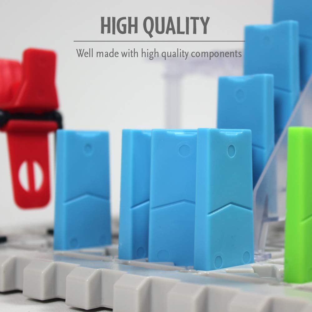 Think Fun 44001012 ThinkFun Domino Maze STEM Toy and Logic Game for Boys and Girls Age 8 and Up - Combines the Fun of Dominos With the Challenge of a Puzzle