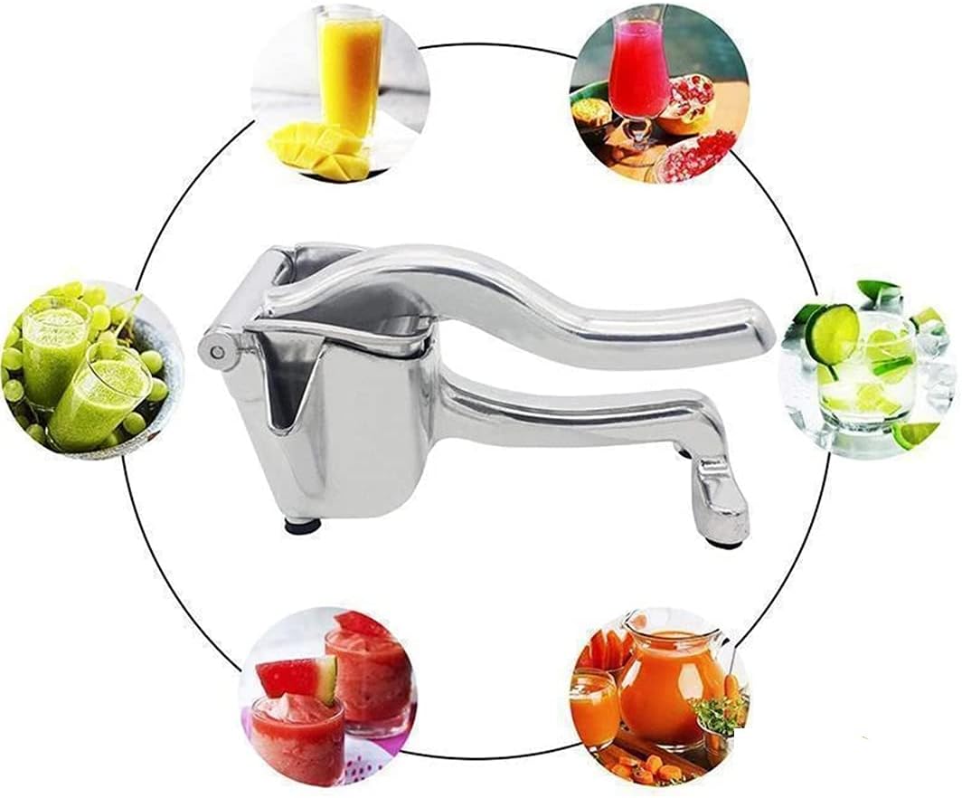 Stainless Steel Fruit Juicer，Manual lemon Juicer，Detachable orange