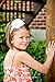 Emma Silk Flower Girls Arch Headband