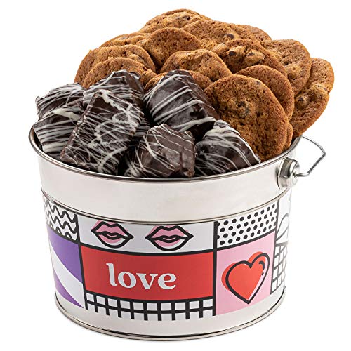 David’s Cookies Love Assorted Cookies Bucket Delicious Freshly Baked
