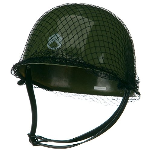 Childrens Green Army Helmet Costume Accessory
