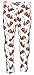 Unique Baby Girls 3 Piece Thanksgiving Fun Turkey Print Legging Set