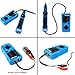 Wire Tracker RJ11 RJ45 Cable Toner Line Finder Multifunction Wire Tracer Ethernet LAN Network Cable Collation Telephone Line Tester Continuity Checking with RJ11 Adapter, Toolkit, eBook