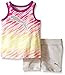 PUMA Baby Girls' Tank and Short Set, Light Heather Grey, 12 Months