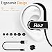 Bluetooth Headphones Wireless Earbuds - JAZ 2017 New Wireless Sports Earphones with Mic IPx7 Waterproof Bluetooth Headphones Sweatproof for Running Gym Workout 8 Hour Battery Noise Cancelling Headsets