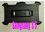 Replacement Black Belt Clip Holster for the Otterbox Defender Case Samsung Galaxy S5- - Bulk Packaging.