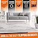 Anti Curling and Anti Slip Rug Gripper - Bonus Phone Sticker Holder - 3M Premium Carpet Gripper Tape - Keeps Your Rug in Place and Makes Corners Flat - 16 pcs Large Size