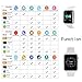 SUNETLINK Bluetooth Smart Watch, Smart Watches with Touch Screen, Android Smart Watch Phone Fitness Tracker with SIM/SD Card Slot Smartwatch Compatible with Android Phones iOS for Women Kids Men