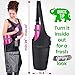 Jambala Large Yoga Mat Bag Carrier and Socks Bundle, 4 Pockets (I Want This Midnight Black & Ash Gray)thumb 3