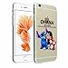 DURARMOR Compatible with iPhone 6s Case, FlexArmor Compatible with iPhone 6 Clear Cartoon Stitch Ohana Soft Flexible TPU Bumper Case Ultra Thin ScratchSafe Shock Absorption Protective Cover