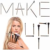 Rose Gold Makeup Brush Set - Professional Makeup Brushes Kit with Usage Guide for Foundation Blending Blush Eyeliner Face Powder, Brushes Only