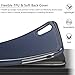 LOHASIC Leather Case for iPhone Xs Max, Slim Luxury PU Soft Flexible Bumper Non-Slip Defender Grip Anti-Scratch Shockproof Protective Cover Cases Compatible with iPhone Xs Max 6.5 inch - Blue