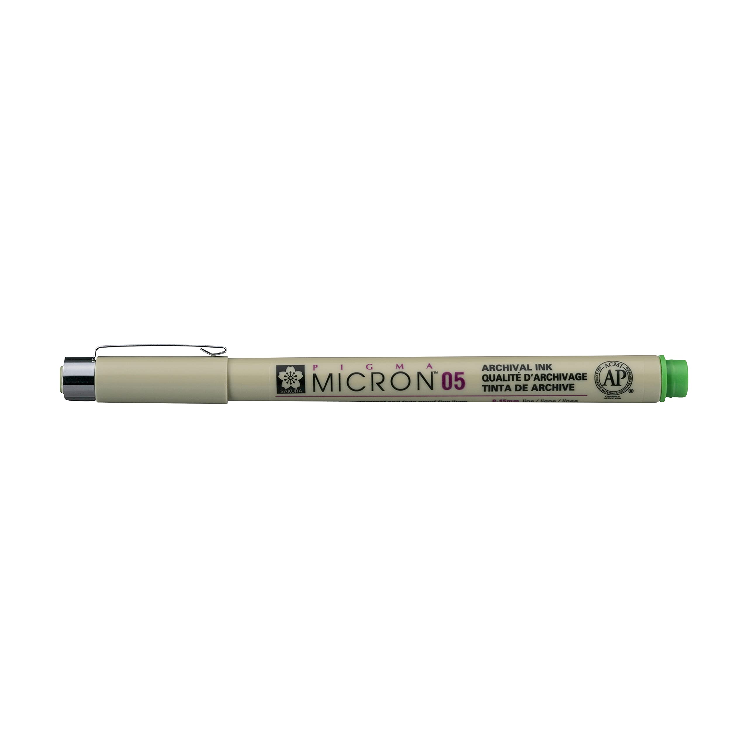 SAKURA - Pigma Micron - Fresh Green - 0.45mm