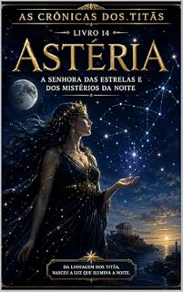 Livro Astéria: A Senhora das Estrelas e dos Mistérios da Noite (As Crônicas dos Titãs Livro 14)