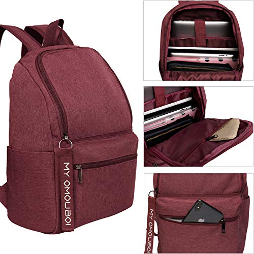 Casual Daypacks OMOUBOI Superbreak Backpack Laptop Backpack for Women & Men Fits Tourism School Business (Pink) - Thumbnail 2