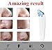 Blackhead Remover Vacuum Suction Facial Pore Cleaner, Sisha Electric Acne Comedone Extractor Kit with 4 Suction Heads for Women and Men Black Heads Sucker
