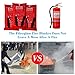 EILIKS Fire Blanket, Fiberglass Fire Shelter for Emergency Survival, Flame Retardant Protection Heat Insulation Safety Cover Ideal for Kitchen, Fireplace, Grill, Car, Camping （39.3”39.3”）thumb 2