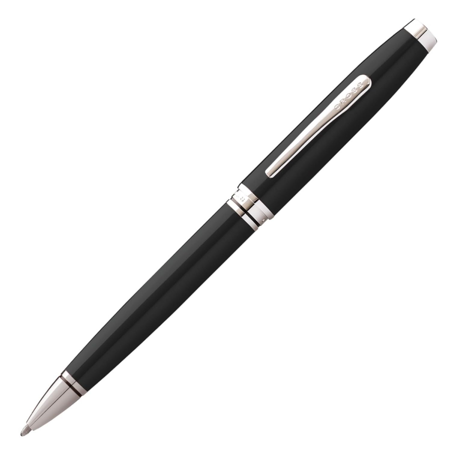 Cross Coventry Ballpoint Pen (Medium Stroke Width with Gift Box) Black/Chrome