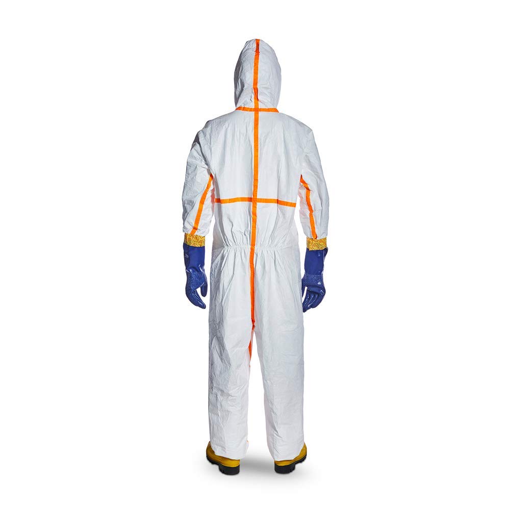 DuPont Tyvek 800J TJ198T Chemical Protective Coverall Suit, CE