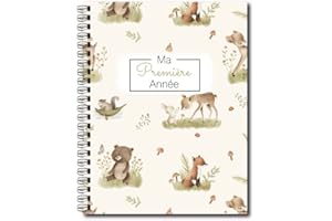 Générique - Livre de bébé - Ma Première année (Amis de la forêt) - 8.5 x 11 inches - Amis De La Forêt