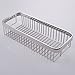 Kes SOLID SUS 304 Stainless Steel Shower Caddy Bath Basket Storage Shelf Hanging Organizer Rustproof Wall Mount, Polished Finish, BSC201