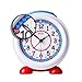 EasyRead Time Teacher Children’s Alarm Clock with Night Light, 24-Hour Red & Blue Clock Face