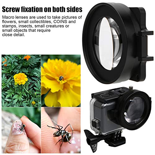 Oumij1 Makro Objektiv Filter 58mm - 16X Makro Nahaufnahme Tauchlinse Filter - für Unterwasserfotografie - für GOPRO Hero… – Bild 3