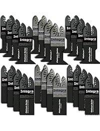 20 cuchillas de sierra oscilantes de metal y madera de liberación rápida para Fein Multimaster Porter Cable negro & Decker Bosch Dremel Craftsman Ridgid Ryobi Makita Milwaukee Dewalt Rockwell Chicago Stainley Skil