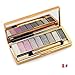 CTBeauty 9 Colors Diamond Bright Colorful Makeup Eye Shadow Set Flash Glitter Eyeshadow Palette with Brush,Edition 6