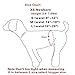 JoyDaog 3 Pack Medium Dog Diapers for Female Washable Premium Jean Dog Nappies Wrap M