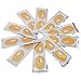 Anti Aging Treatments Set / Kit of 10 Pairs Eyes 24K Gold Collagen Gel Crystal Masks / Patches for Wrinkles Dark Circles