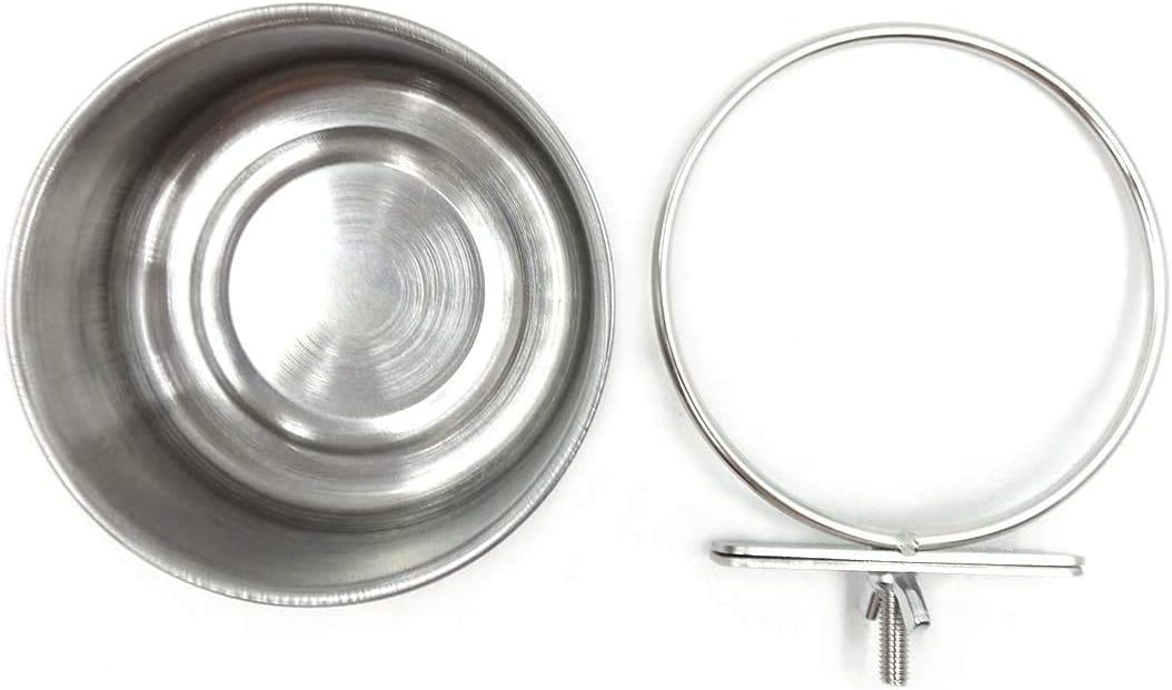 2 PCS Chicken Bird Hanging feeder and 1 PCS Feed Bowl, Bird Fruit Holder - Image 3