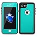 FITFORT iPhone 8 Case Waterproof,IP 68 Certified Extreme Durable Shock Resistant Full Body with Built-in Screen Protector Cover Compatible with iPhone 7 (4.7”)-Blue