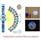 Digital Projection Watch with 20 Different Paw