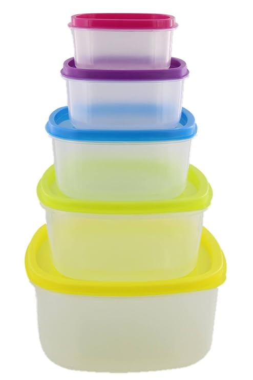 IMUSA - 10 recipientes de almacenamiento de alimentos de ...