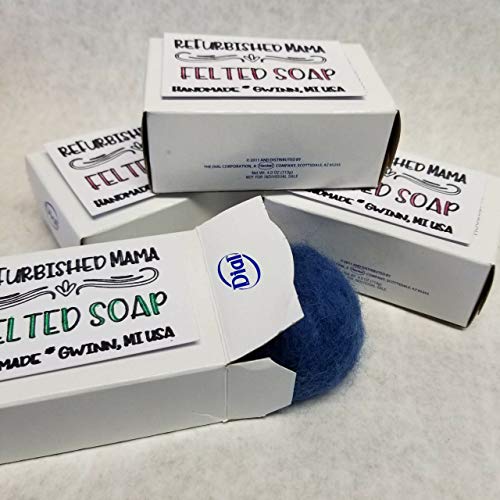 Dial Coconut Water Hand Felted Soap Bar
