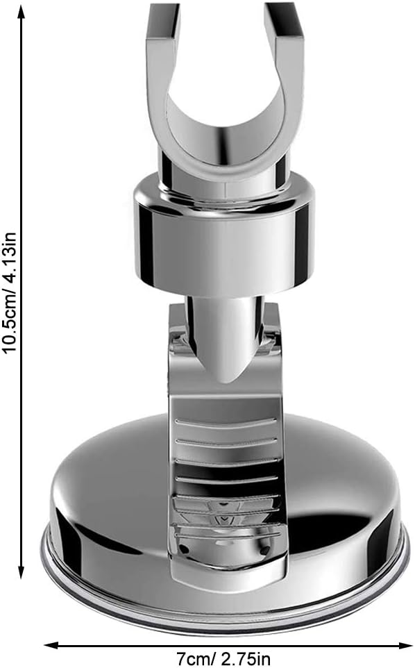 BETOY Shower Head Holders, Bathroom Suction Cup Handheld Shower Head Mount, Universal Bracket with Strong Suction Wall Mount - Image 3