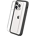 RhinoShield Modular Case Compatible with [iPhone 14 Pro Max] | Mod NX - Customizable Shock Absorbent Heavy Duty Protective Cover 3.5M / 11ft Drop Protection - Graphite