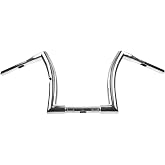 A-Premium 14 inch Handlebars, Compatible with Harley-Davidson | for Blackline, Breakout, Disc Glide, Dyna, Fatbob, Forty Eight, Freewheeler, Heritage Softail