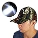 LED Hat Baseball Cap Hat - Ultra Bright Lights Baseball Cap Easily Adjustable Baseball Hat Headlight Flashlight for Hunting Fishing Camping Hiking Jogging Angling Unisex (Camouflage)