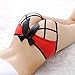 CinGr8 Women Sexy Panty Open Back Cage Tie Panties Briefs Underwear Satin Bows