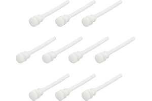 MECCANIXITY 30PCS Fan Shock Absorbing Rubber Nail, Short Style Computer Hardware Cooling Fan Screws Anti Noise Shockproof Sil