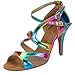 HXYOO Indoor Women Dance Shoes for Latin Slasa Ballroom WK023