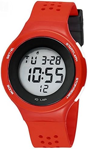 Kids Digital Watch,LED Waterproof Boys Girls Sports Watch for ages 5-13 with Alarm Calendar Luminous Porous Breathable Watchband