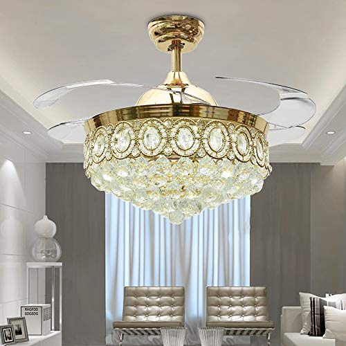 Rs Lighting Chandelier Ceiling Fan For Room Decoration 42 Inch