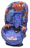 Marvel Spiderman Car Seat Cover, Blue/Red