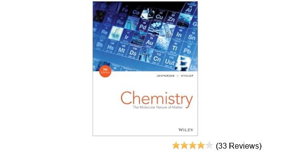 Chemistry The Molecular Nature Of Matter 7th Edition 7th