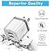 LEEKOTECH USB Wall Charger, [UL Certified] 3-Pack 2.1A/5V Dual USB Plug Power Adapter Charger Block Charging Cube Compatible with Phone X/ 8/7/ 6S Plus, Xs Max XR, Pad, Samsung, Android, and More